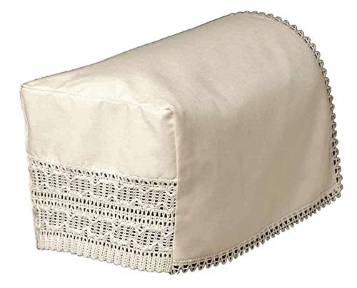 Funda de reposabrazos, o respaldo para sofá de 3 plazas, color crema, base antideslizante, 100% algodón, algodón, CHAIR ARM COVERS (pair) (50801)