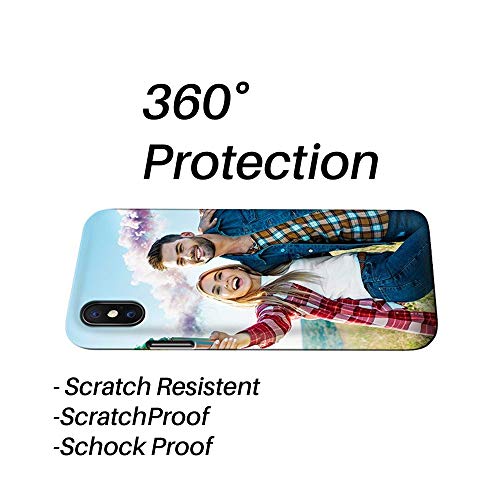 Funda Galaxy J5 2017 | J520 Carcasa Samsung Galaxy J5 2017 | J520 amo el maquillaje antes del truco / Cubierta Imprimir también en los lados / Cover Antideslizante Antideslizante Antiarañazos Resist