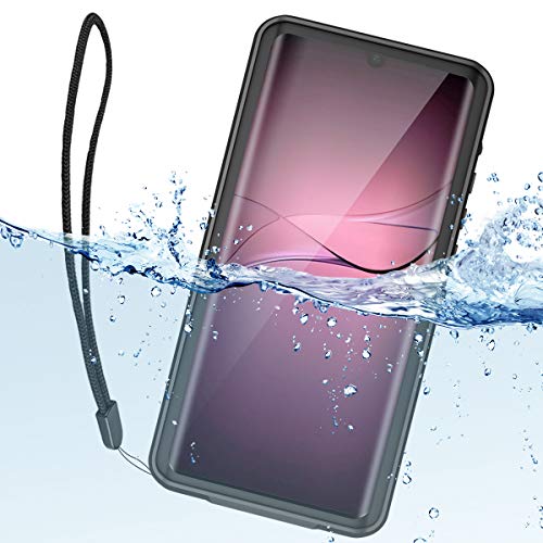 Funda Impermeable Huawei P30 Pro, ShellBox Militar Anticaidas Caso 360 Grados Antigolpes Carcasa Protectora Anti-arañazos Resistente al Agua Case para Huawei P30 Pro 6.47", Negro