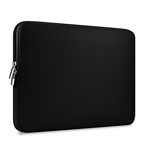 Funda para bolso, estuche portatil Leorx, superficie para Mac de 33 centímetros MacBook Air/Pro/Retina (negro)