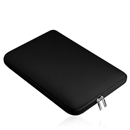Funda para bolso, estuche portatil Leorx, superficie para Mac de 33 centímetros MacBook Air/Pro/Retina (negro)