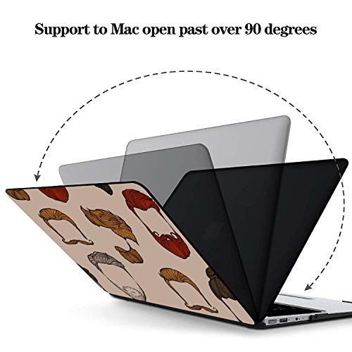 Funda para computadora portátil de 15 Pulgadas Moda Creativa Peluquería Peinado Funda rígida de plástico Compatible con Mac Air 11"Pro 13" Funda para computadora portátil de 15"Protecció