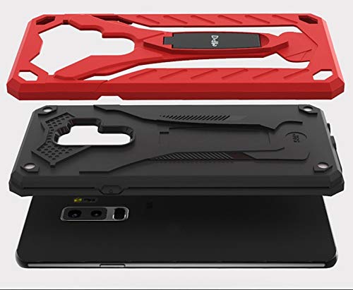 Funda para móvil Xiaomi Redmi Note 8T (6.3") Con Soporte Diseño Armadura Resistente Elegante Carcasa Antigolpes Híbrida Blindada Reforzada Dura Armor Case (Xiaomi Redmi Note 8T, Azul)