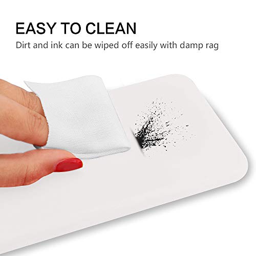 Funda para Xiaomi Mi 9/Mi 9 SE Teléfono Móvil Silicona Liquida Bumper Case y Flexible Scratchproof Ultra Slim Anti-Rasguño Protectora Caso (white, Xiaomi Mi 9 SE)