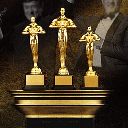 Further Logro de Oro Trofeo de Oro - Pequeño Trofeo al Estilo Oscar para la Entrega de premios y Celebraciones de Fiestas workable