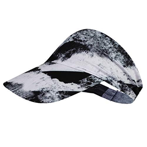 Fuwahahah Gorra de béisbol unisex vacía, degradado colorido, de secado rápido
