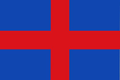G | Bandera Mataró | Medidas 150cm x 85cm | Fácil colocación | Decoración Exteriores (1 Unidad)