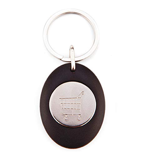 G Llavero Bandera Murcia | Llavero Acrílico Redondo con Moneda para Carro | Llavero Resistente | Color Negro | Diseño Elegante (1 Unidad)