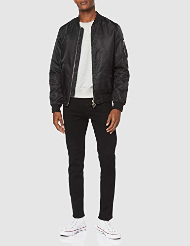 G-STAR RAW 3301 Slim Fit Jeans Vaqueros, Pitch Black, 25W / 34L para Hombre