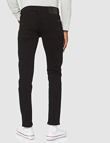 G-STAR RAW 3301 Slim Fit Jeans Vaqueros, Pitch Black, 25W / 34L para Hombre