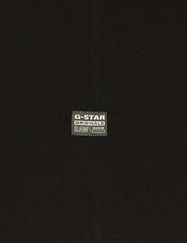 G-STAR RAW Boxed Straight Fit Camiseta, Negro (Dk Black 336-6484), XXL para Hombre