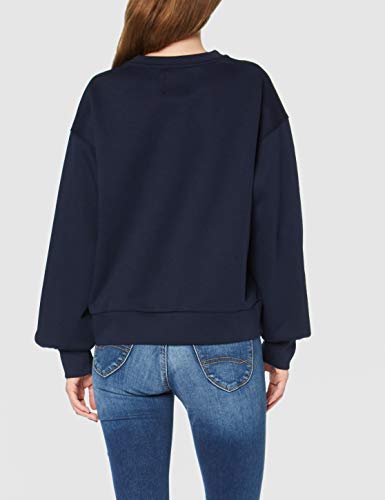 G-STAR RAW Graphic 24 Loose Round Neck Sudadera, Azul (Sartho Blue 6067), 34 (Talla del Fabricante: XX-Small) para Mujer