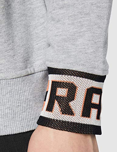 G-STAR RAW Jacquard Sudadera, Gris (Grey Htr A613-906), XS para Hombre