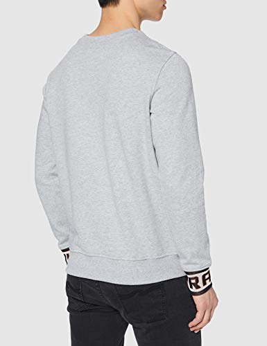 G-STAR RAW Jacquard Sudadera, Gris (Grey Htr A613-906), XS para Hombre