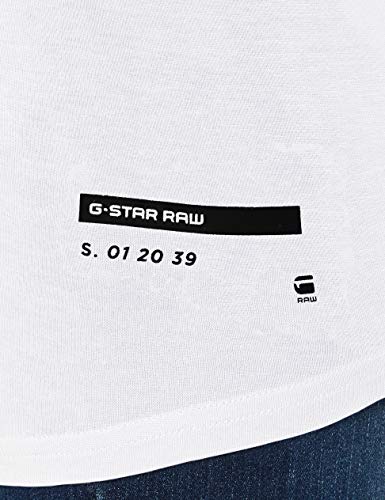 G-STAR RAW Weir Utility Loose Camiseta, Beige (Milk 9297-111), S para Mujer