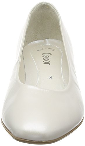 Gabor Company - Zapatos de tacón para mujer, color blano, talla 38 (talla fabricante: 5 UK)