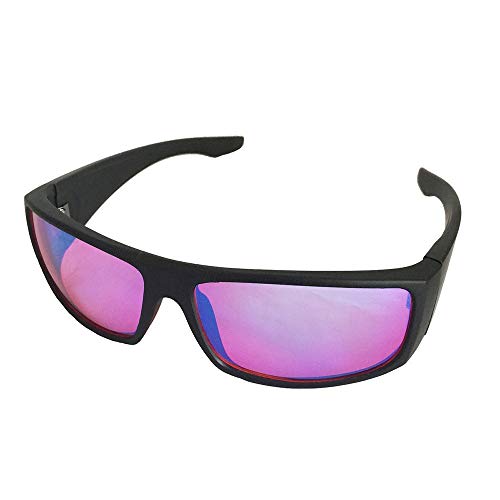 Gafas Daltónicas De Rojo/Verde Material De La PC Fotograma Completo Gafas Correctivas Mejorar La Resolución Trastorno De La Visión Del Color Enviar Gafas Caso Macho/femenino