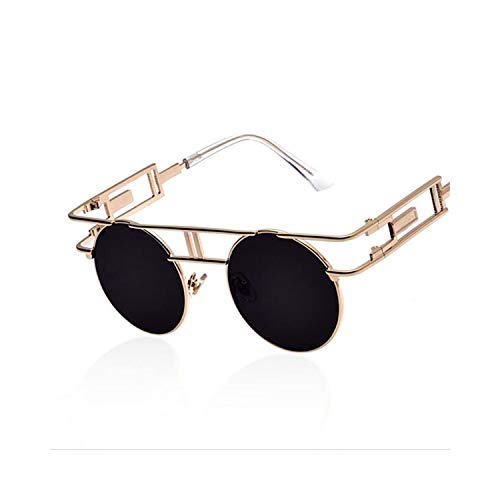 Gafas Deportivas, Pesca Gafas De Golf, NEW Metal Frame Steampunk Sunglasses Women Brand Designer Unique Men Gothic Sun Glasses Vintage Oculos De Sol Feminino 8 Color C91