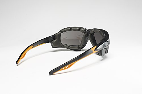 Gafas protectoras de diseño “spoggles” de primera calidad ToolFreak | La combinación perfecta de gafas de seguridad y gafas de diseño (Spoggle - fumar)