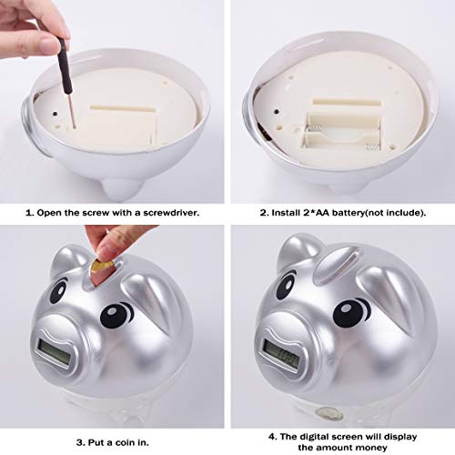 Gagotoy - Hucha digital con cuentas automáticas (2 pilas AA (no incluidas)