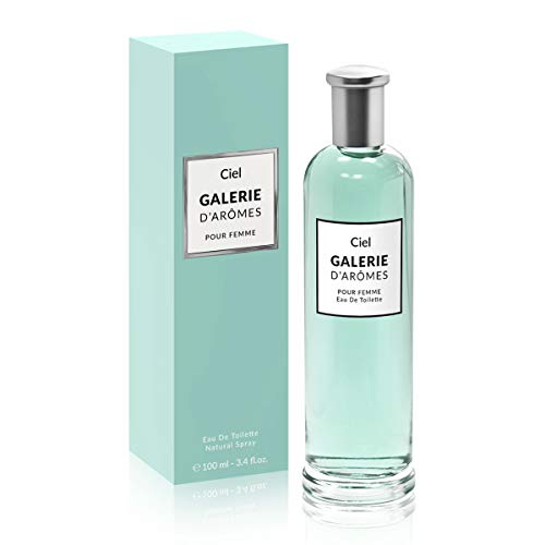 Galerie d'Aromes Ciel Eau de Toilette para mujer 100 ml (3.4 FL.oz) Vaporisateur/Spray, fragancia floral oriental para ella