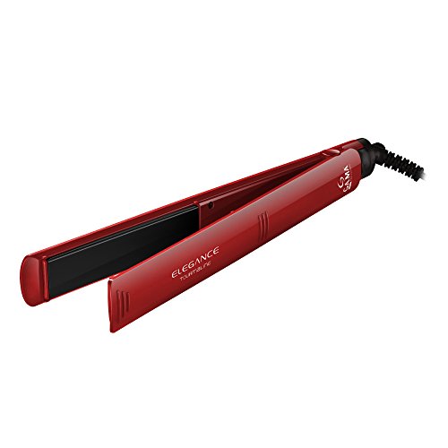 Gama Italy Professional Elegance - Plancha de pelo, Rojo