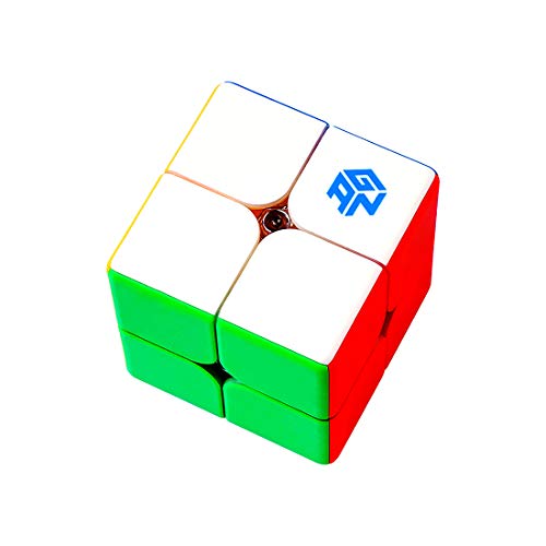 GAN 249 V2 M, 2x2 Cubo de Velocidad magnética 249M Mini Cube Magic 2x2x2 Puzzle Toy (sin Etiqueta)