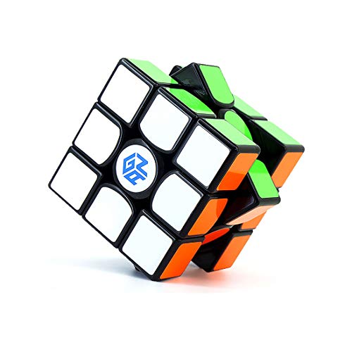 GAN 356 Air Master, 3x3 Cube Puzzle Gans Puzzle Magic Cube, Negro (Ver.2019)