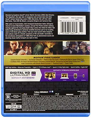 Gangs Of New York [Edizione: Stati Uniti] [Reino Unido] [Blu-ray]