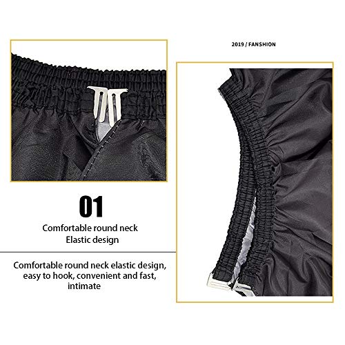 GAOYI Traje de peluquería profesional a prueba de agua, material liviano ripstop y protección de larga duración, adecuado para barberías y salones de belleza, de larga duración.