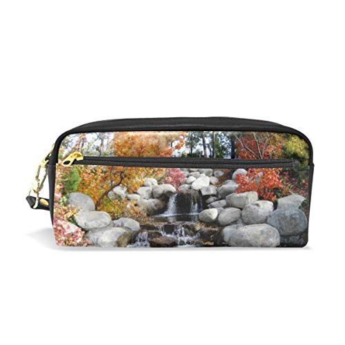 Garden Nature - Estuche para lápices de gran capacidad, duradero, para estudiantes, papelería, maquillaje, neceser para cosméticos, para niñas, niños, mujeres, adultos y adolescentes