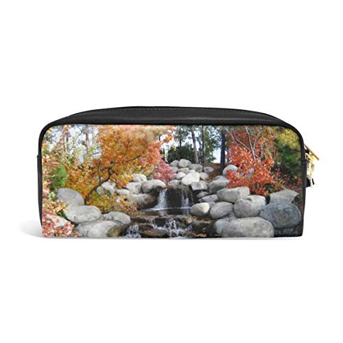 Garden Nature - Estuche para lápices de gran capacidad, duradero, para estudiantes, papelería, maquillaje, neceser para cosméticos, para niñas, niños, mujeres, adultos y adolescentes