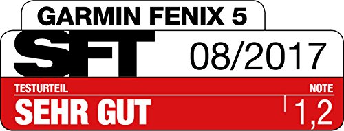 Garmin Fenix 5- Reloj multideporte, con GPS y medidor de frecuencia cardiaca, lente de cristal y bisel de acero inoxidable, 47 mm, Yellow Band