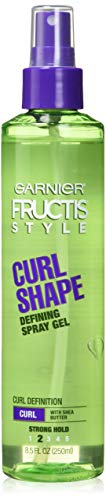 Garnier Aerosol de Gel de definición Fructis Style Curl Shaping – definición de rizos y acabado firme – 250 ml