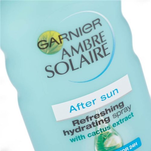Garnier Ambre Solaire After Sun Calmante y Loción Hidratante con Aloe Vera natural derivado 200ml