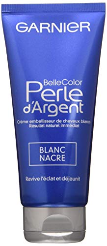 Garnier - Belle color plata de la perla - crema para el cabello rubio brillar déjaunisseur Blanco - White Pearl