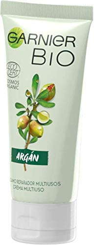 Garnier BIO Bálsamo Reparador con Aceite de Argán y Manteca de Karité Ecológicos y Vitamina E - Pack de 2 x 50 ml (Total: 100 ml)