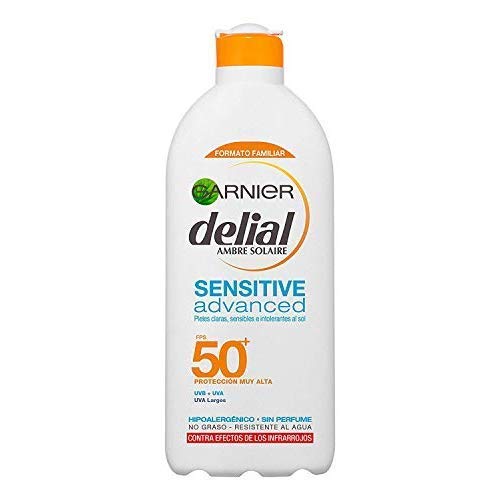 Garnier Delial Kit de Protección Solar, incluye Spray Niños SPF 50+ (300 ml), Leche Solar SPF 50+ (400 ml) y Leche Hidratante Calmante After Sun (400 ml)