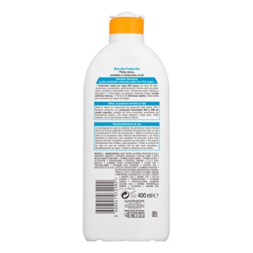 Garnier Delial Kit de Protección Solar, incluye Spray Niños SPF 50+ (300 ml), Leche Solar SPF 50+ (400 ml) y Leche Hidratante Calmante After Sun (400 ml)