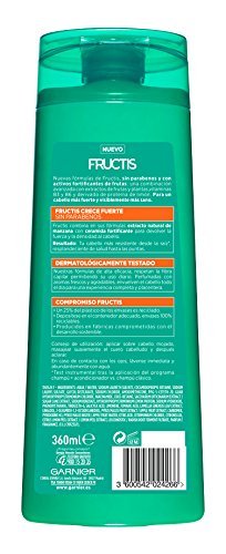 Garnier Fructis Champú Crece Fuerte - 360 ml