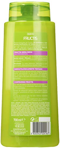Garnier Fructis Champú Hidrarizos - 700 ml - [pack de 3]