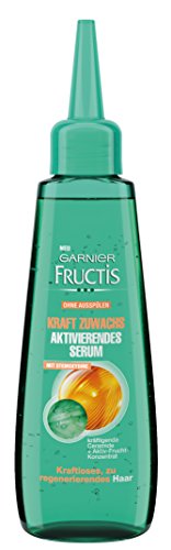 Garnier Fructis ganancias de fuerza Activación de Suero/acondicionador para el cabello sin vida, debilitado (con ceramidas y Concentrado Activo de Frutas - paraben - sin enjuagar) Paquete 1er - 80ml