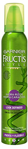 Garnier Fructis Style - Espuma Hidra-Rizos 5 Acciones Fructis Style 200ml