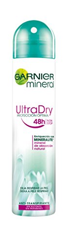 Garnier Mineral desodorante spray ultra dry - máxima protección