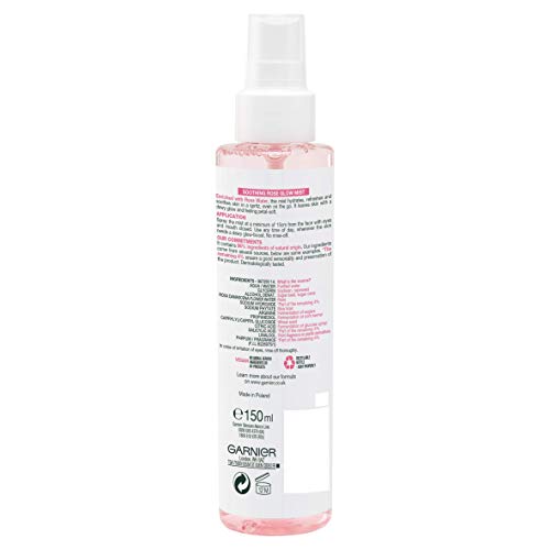 Garnier Natural Rose Calmante Brillo Niebla 150ml