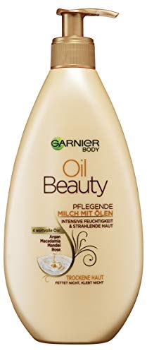 Garnier oil beauty nährende - Aceite leche, (1 x 400 ml)