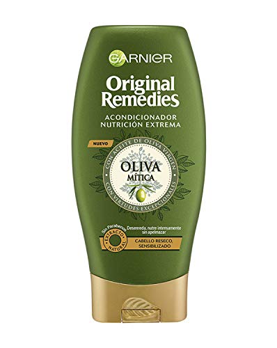 Garnier Original Remedies Acondicionador Nutrición Extrema Oliva Mítica, para Pelo Reseco y Sensibilizado - 250 ml