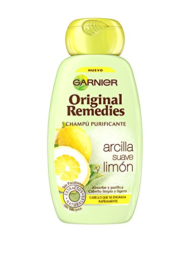 Garnier Original Remedies Arcilla Suave y Limón champú para pelo graso - 250 ml