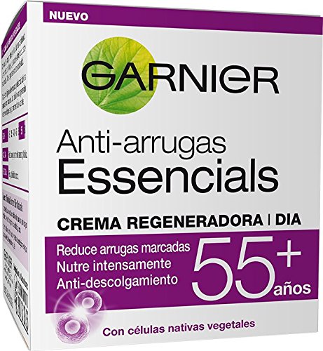 Garnier Skin Active Essencials Crema Anti-Arrugas, 55+ años - 50 ml