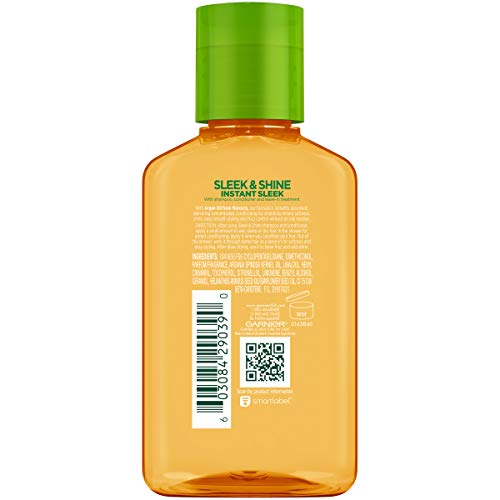 Garnier Sleek and Shine Moroccan Sleek Oil Treatment for Frizzy Dry Unmanageable Hair, 3.75 Fluid Ounce by Garnier
